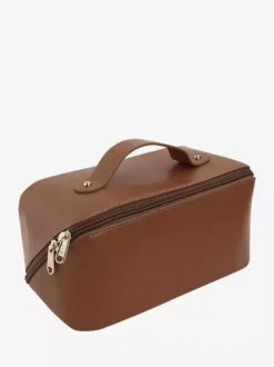 Trousse à cosmétiques carrée de grande capacité sac de rangement portable pour articles de toilette pour femmes 2026