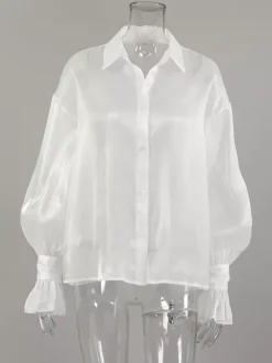 T-shirt transparent à manches longues et protection solaire pour femme (2026)