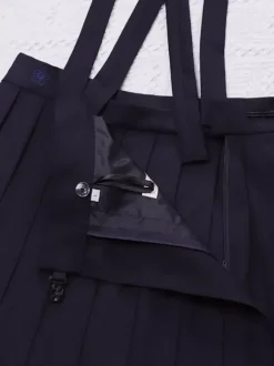 Uniforme scolaire japonais Lolita classique SK Jupes Lolita plissées noires