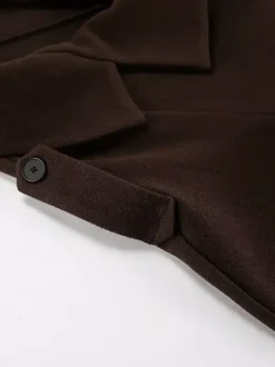 Veste courte croisée pour femme - Coupe courte chic ceinturée - Style streetwear décontracté et luxueux pour le printemps 2026