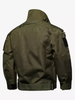 Veste militaire décontractée à manches longues pour homme