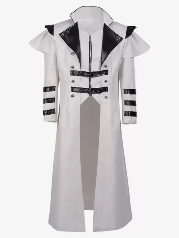 Veste Vintage Rétro Manches Longues Médiéval Soirée Manteau Gothique