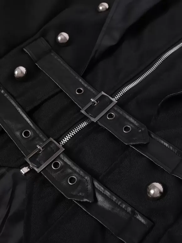 Veste Vintage Rétro Manches Longues Médiéval Soirée Manteau Gothique