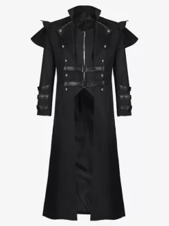 Veste Vintage Rétro Manches Longues Médiéval Soirée Manteau Gothique