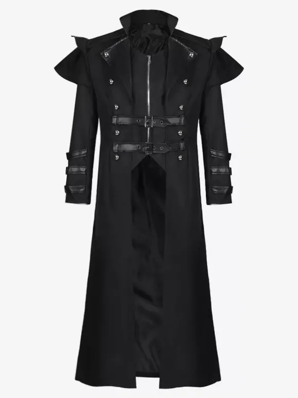 Veste Vintage Rétro Manches Longues Médiéval Soirée Manteau Gothique