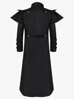 Veste Vintage Rétro Manches Longues Médiéval Soirée Manteau Gothique