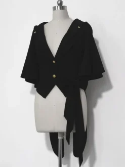 Veste à capuche oreilles lapin gothique Lolita rétro