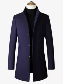 Veste Manteau Homme Costume Officiel Décontracté Confortable Coupe Cintré