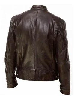 Vestes et manteaux hommes vestes hommes vestes hommes chics chic brun noir incroyable
