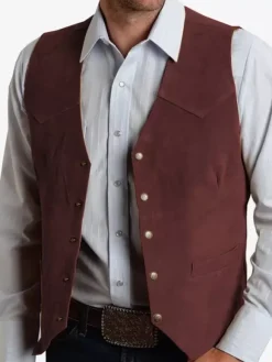 Vestes Pour Hommes Décontracté Gris Vert Moderne Bouton Poches