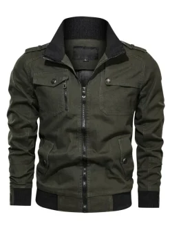 Vestes et manteaux Hommes Jacket Hommes Vestes Hommes Chic Bourgogne Green Modern