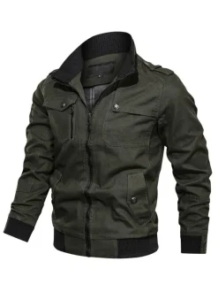 Vestes et manteaux Hommes Jacket Hommes Vestes Hommes Chic Bourgogne Green Modern