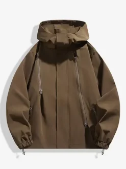 Vestes Homme Manteaux Homme Vestes Homme Chic Noir Imperméable
