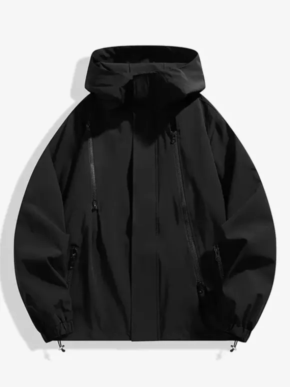 Vestes Homme Manteaux Homme Vestes Homme Chic Noir Imperméable