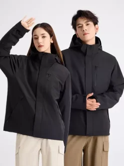 Vestes Pour Hommes Sweat À Capuche Zip Chaud Sport Décontracté Orange Cool