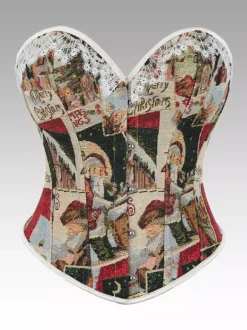 Vêtements vintage Corset vintage Vêtements vintage pour femmes Corset abricot clair Imprimé pour adultes Chic pour femmes