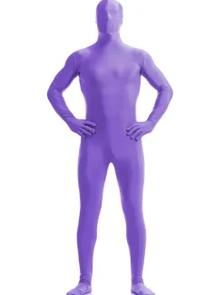 Zentaï en lycra spandex violet Déguisements Halloween
