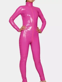 Zentai Combinaison Catsuit Déguisements Halloween Métallique Brillante