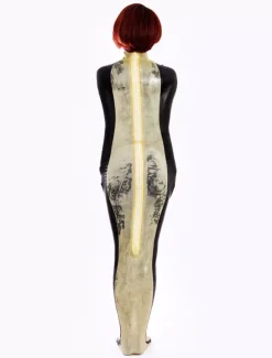 Zentai Toussaint Cosplay Catsuit Femme En Latex Déguisements Halloween